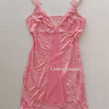 Slip en nylon rose Venus taille M