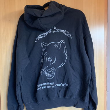 Fruit of the Loom Hoodie nero L