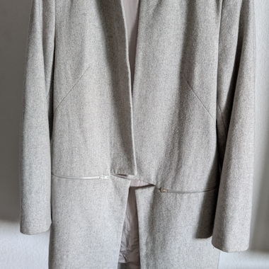 Cappotto lungo grigio Samsoe Samsoe