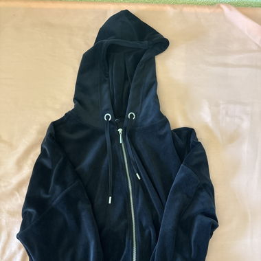 Cropped zip jacke 