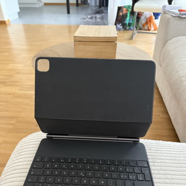 I Pad Pro 12.9 Tastatur Hülle mit Trackpad