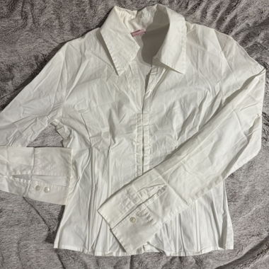Blusa bianca Y2K