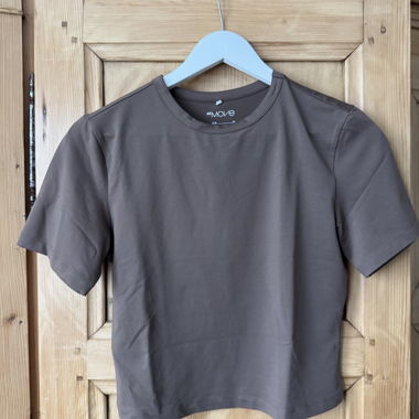Sport-Croptop braun
