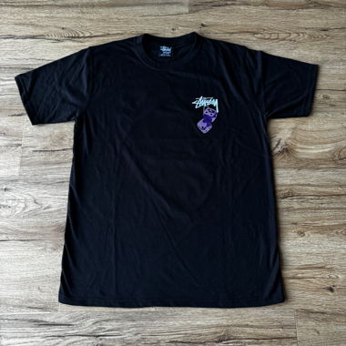T-shirt Stüssy Wüfel - Violet - Taille M
