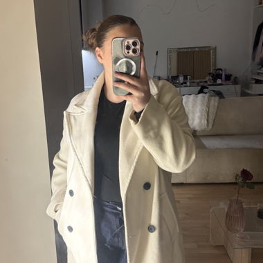 Bershka White Coat