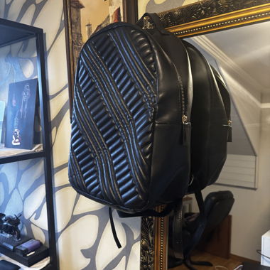 black backbag