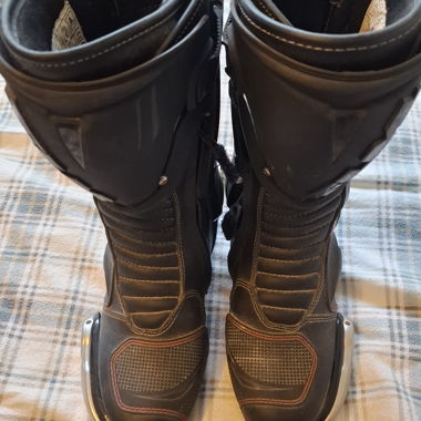 Bottes moto avec protection noir taille 39