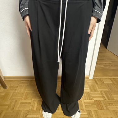 ZARA weite Hose schwarz XL