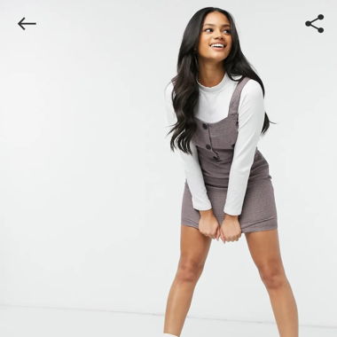 Kariertes Kleid