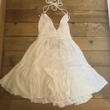 Weisses Sommer-/Strandkleid
