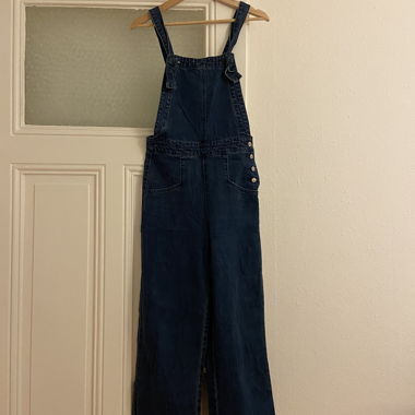 Salopette Denim, type wide legs 
