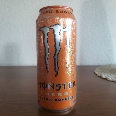 Lattina Monster Energy Ultra Sunrise (Vuota)