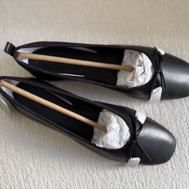 Ballerines en cuir H&M
