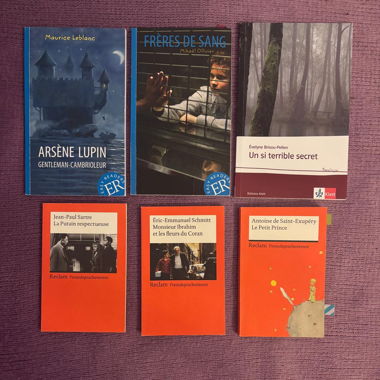 Zu verkaufen: 6 Französisch-Bücher für die Matur 