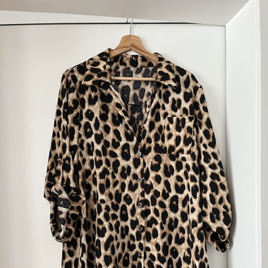 Leoparden Kleid