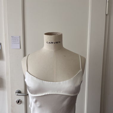 Zara long white dress