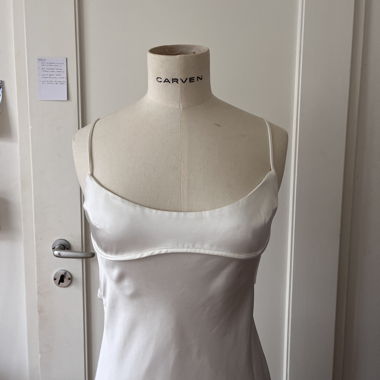 Zara long white dress
