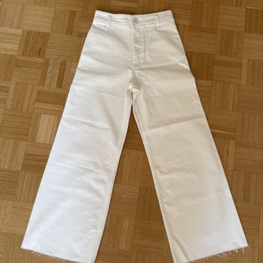 Jeans blancs Zara