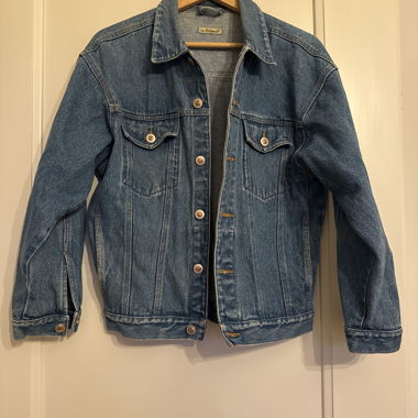 Blue denim jacket