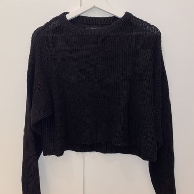 Schwarzer Pullover Even&odd