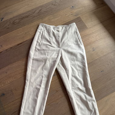 Stoffhose beige