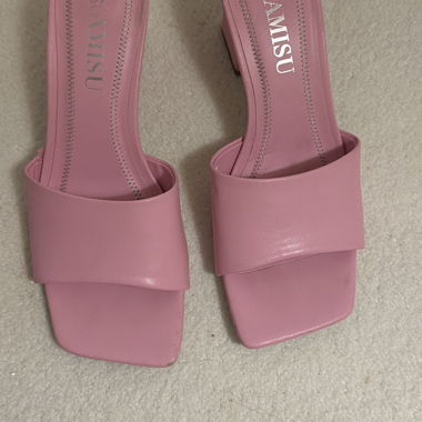 Pink Sandals Size 37
