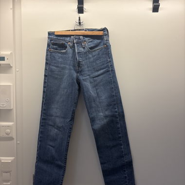 LEVI'S Dark Blue Jeans - Wedgie Straight 