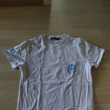 CHROME HEARTS BLUE T SHIRT