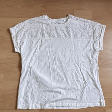Weisses Damen-T-Shirt Esmara