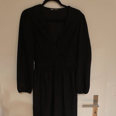 Zara embroided dress