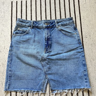 Gonna di jeans Topshop Moto
