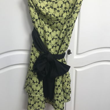 trägerloses Baumwollkleid