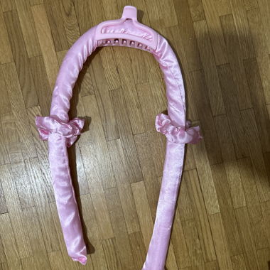 Hitzefreier Lockenwickler in Rosa