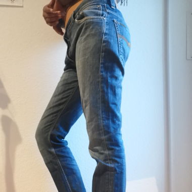 Blaue Jeans