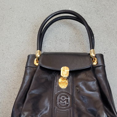 Magnifique Sac  Vintage en cuir
