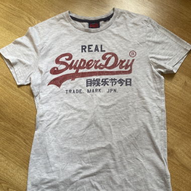 T-shirt SuperDry gris