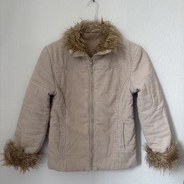 Veste en Corde avec Fourrure