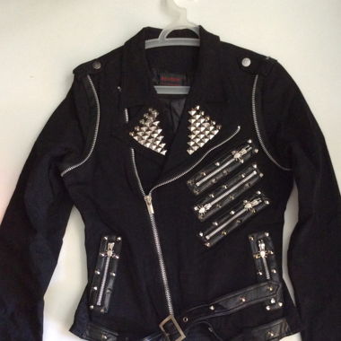 QUEEN OF DARKNESS BIKERJACKET SIZE M/L