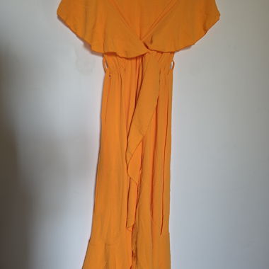 Flowy Orange Dress