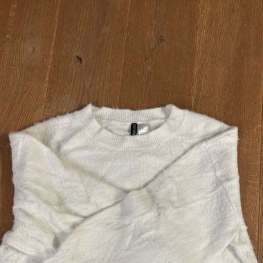Strickpullover weiss