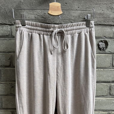 Stoffhose beige