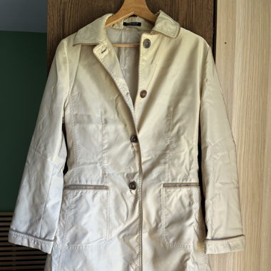 vintage long trench coat