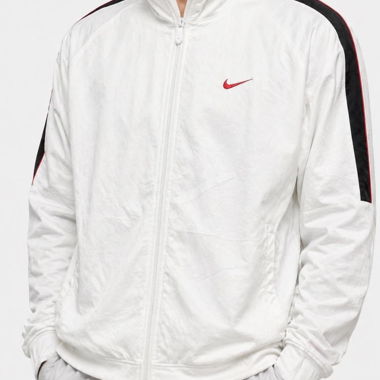 Veste de survetement Nike blanche