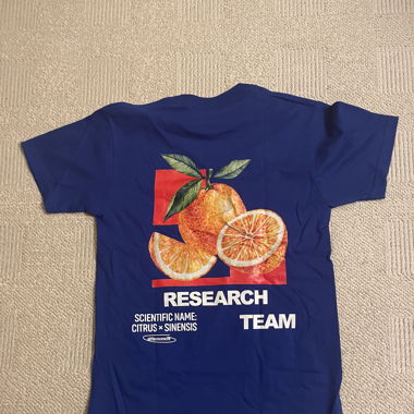 Graphic Tee Blau