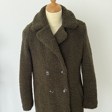 Teddy Mantel Yest G. 36 olivegrün