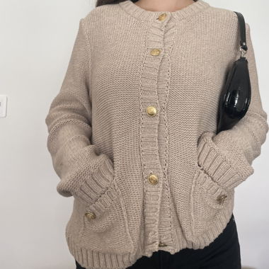 Cardigan beige