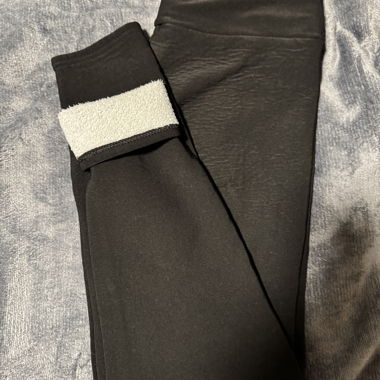 Schwarze Sportleggings