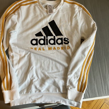Adidas Real Madrid Sweatshirt weiss