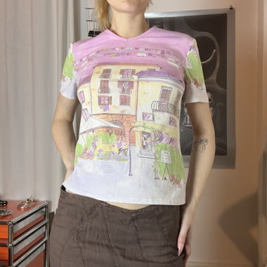 Y2K T-shirt - Multicolored - Village