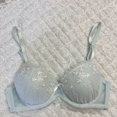 Japanese Blue Lace Bra (New-75A/B)